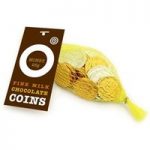 Net of sterling chocolate coins (Silver & Gold) 25g