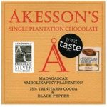 Akesson’s, Madagascar, 75% dark chocolate & black pepper bar