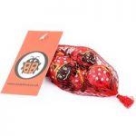 Personalised net of chocolate ladybirds