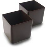 Dark chocolate dessert cubes – Box of 6