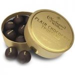 Charbonnel et Walker Dark chocolate truffles with gold leaf