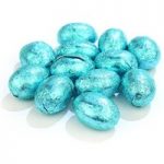 Blue mini Easter eggs – Bag of 100 (approx.)