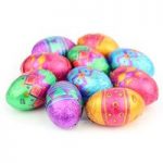 Patterned mini chocolate Easter eggs – Bulk box of 180