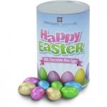 Personalised Tin Can of mini Easter eggs