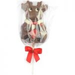 Chocolate reindeer lolly