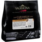 Valrhona Caramelia, milk chocolate chips – Small 1kg bag
